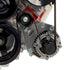 LS3 Camaro - Factory Location Billet Low Mount Alternator Bracket Kit w/ Pulley - ICT Billet 551971-LS3-3