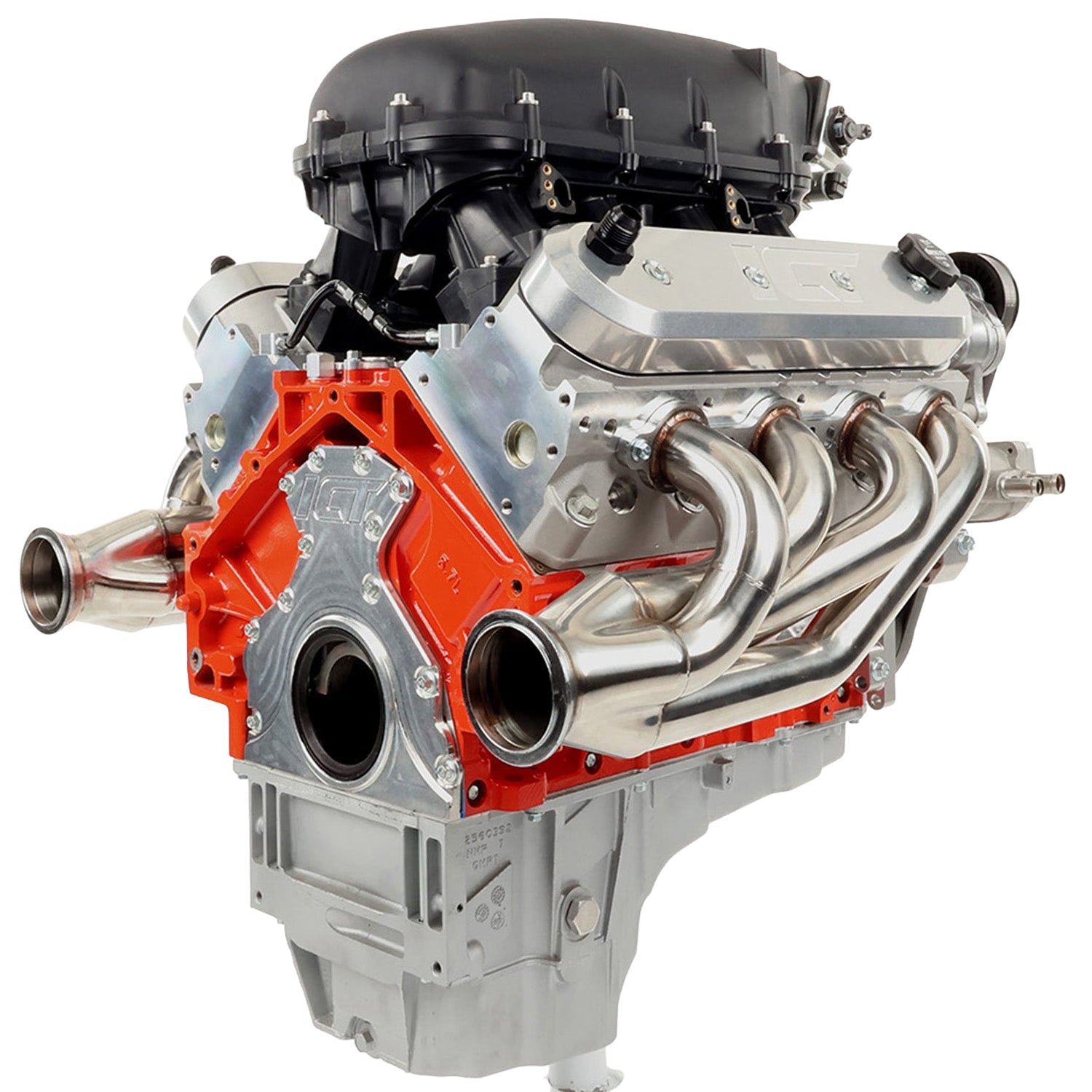 LS3 Camaro - Factory Location Billet Low Mount Alternator Bracket Kit w/ Pulley - ICT Billet 551971-LS3-3