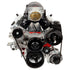 LS3 Camaro - Factory Location Billet Low Mount Alternator Bracket Kit w/ Pulley - ICT Billet 551971-LS3-3