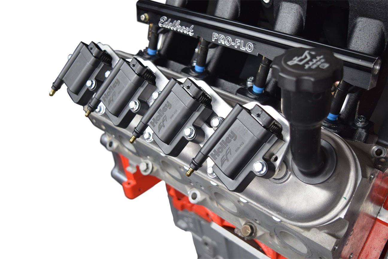 LSA LS9 Valve Cover Brackets for Holley AMP EFI Smart Coil - ICT Billet 551920
