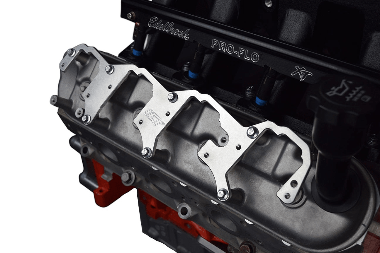 LSA LS9 Valve Cover Brackets for Holley AMP EFI Smart Coil - ICT Billet 551920