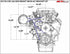 LSA Supercharger High Mount A/C GM R4 Compressor Bracket Kit CTS - V ZL1 6 - Rib - ICT Billet 551135-3-R4