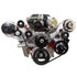 LSA Supercharger High Mount A/C GM R4 Compressor Bracket Kit CTS-V ZL1 6-Rib - ICT Billet 551135-3-R4