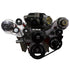 LSA Supercharger High Mount A/C GM R4 Compressor Bracket Kit CTS-V ZL1 6-Rib - ICT Billet 551135-3-R4