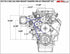 LSA Supercharger High Mount A/C Sanden 508 709 Compressor Bracket Kit CTS - V ZL1 - ICT Billet 551135-3-508