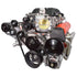 LSA Supercharger High Mount A/C Sanden 7176 Compressor Bracket Kit CTS-V ZL1 SD7 - ICT Billet 551135-3-7176