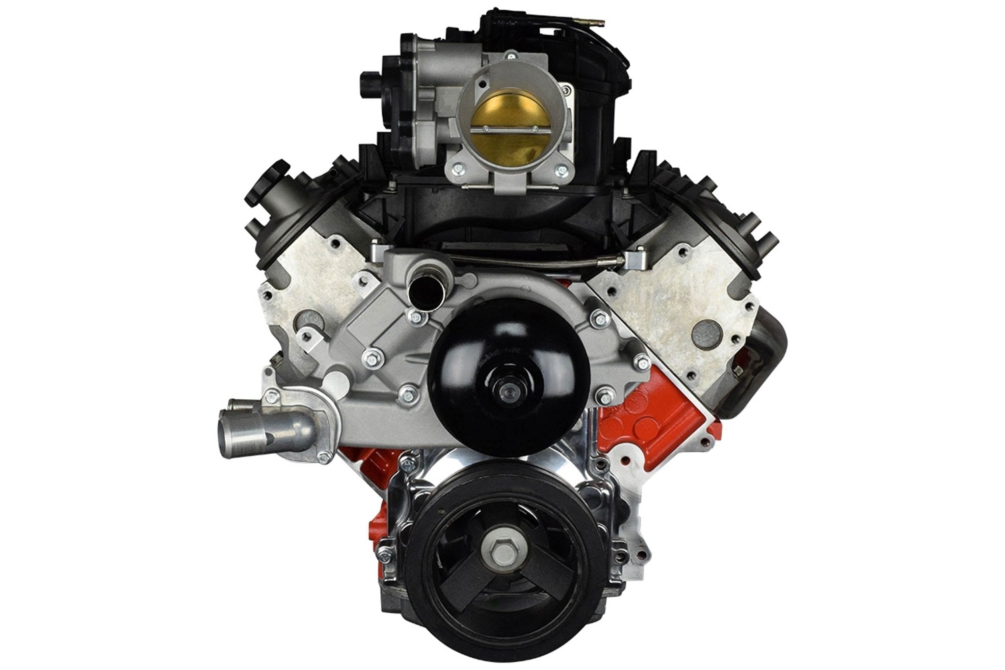 LS/LT1 4-Bolt Intake to LS DBW Throttle Body Adapter - ICT Billet 551567