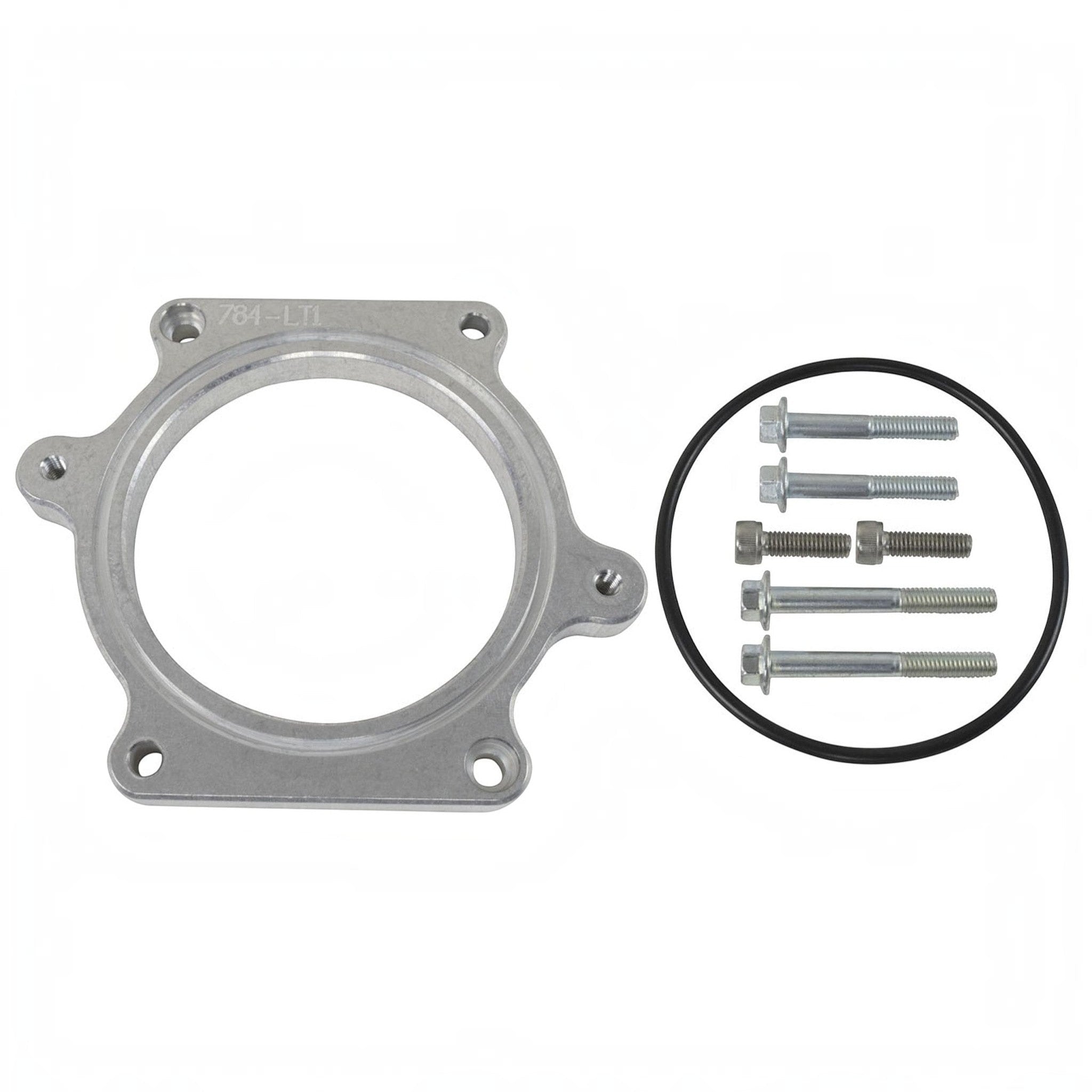 LS/LT1 87mm Throttle Body Rotation Adapter - ICT Billet 551784-LT1