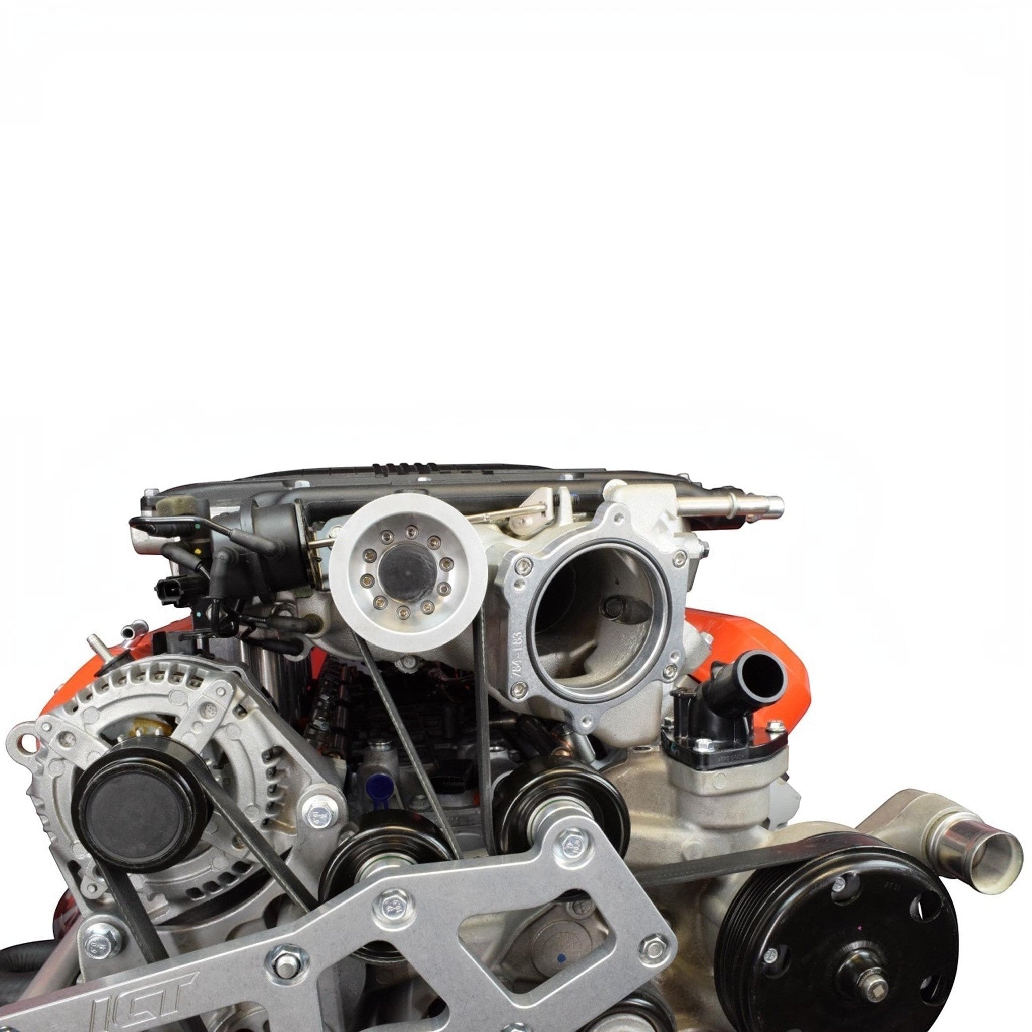 LS/LT1 Intake to L83 Throttle Body Adapter - ICT Billet 551784-L83
