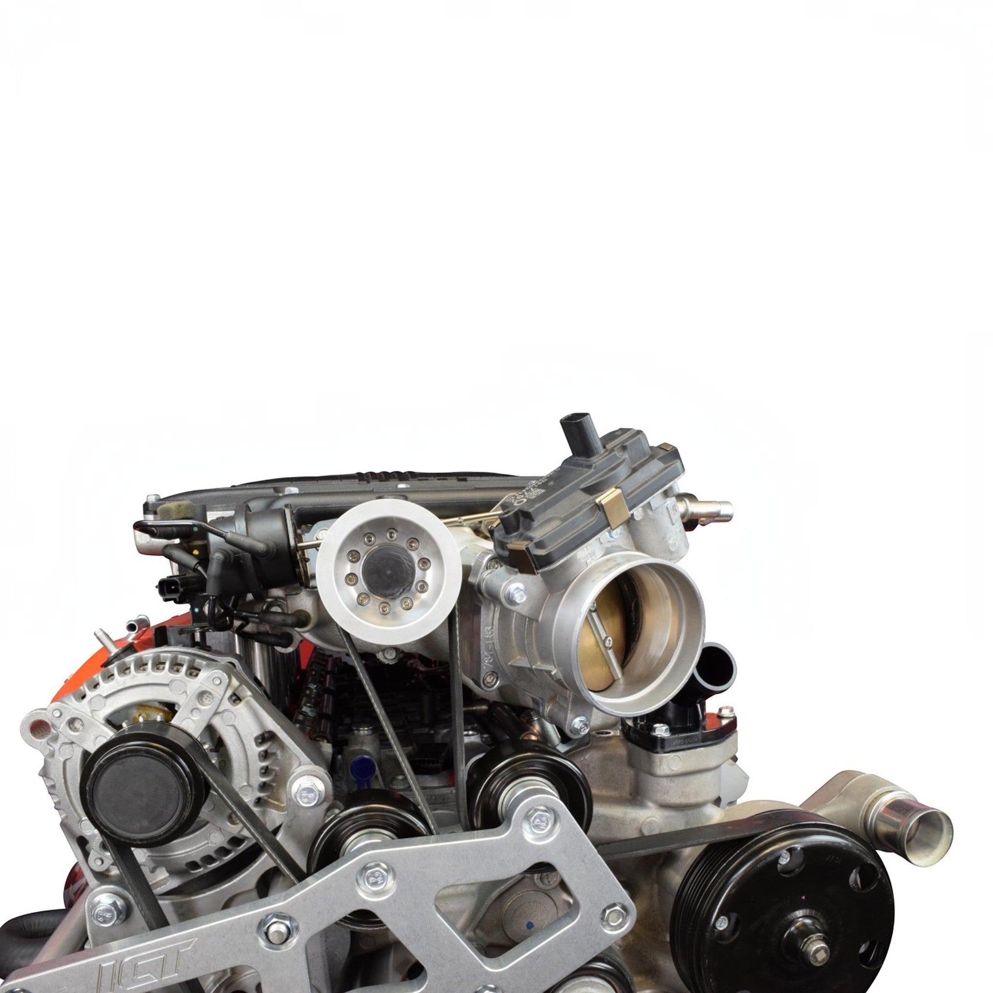 LS/LT1 Intake to L83 Throttle Body Adapter - ICT Billet 551784-L83