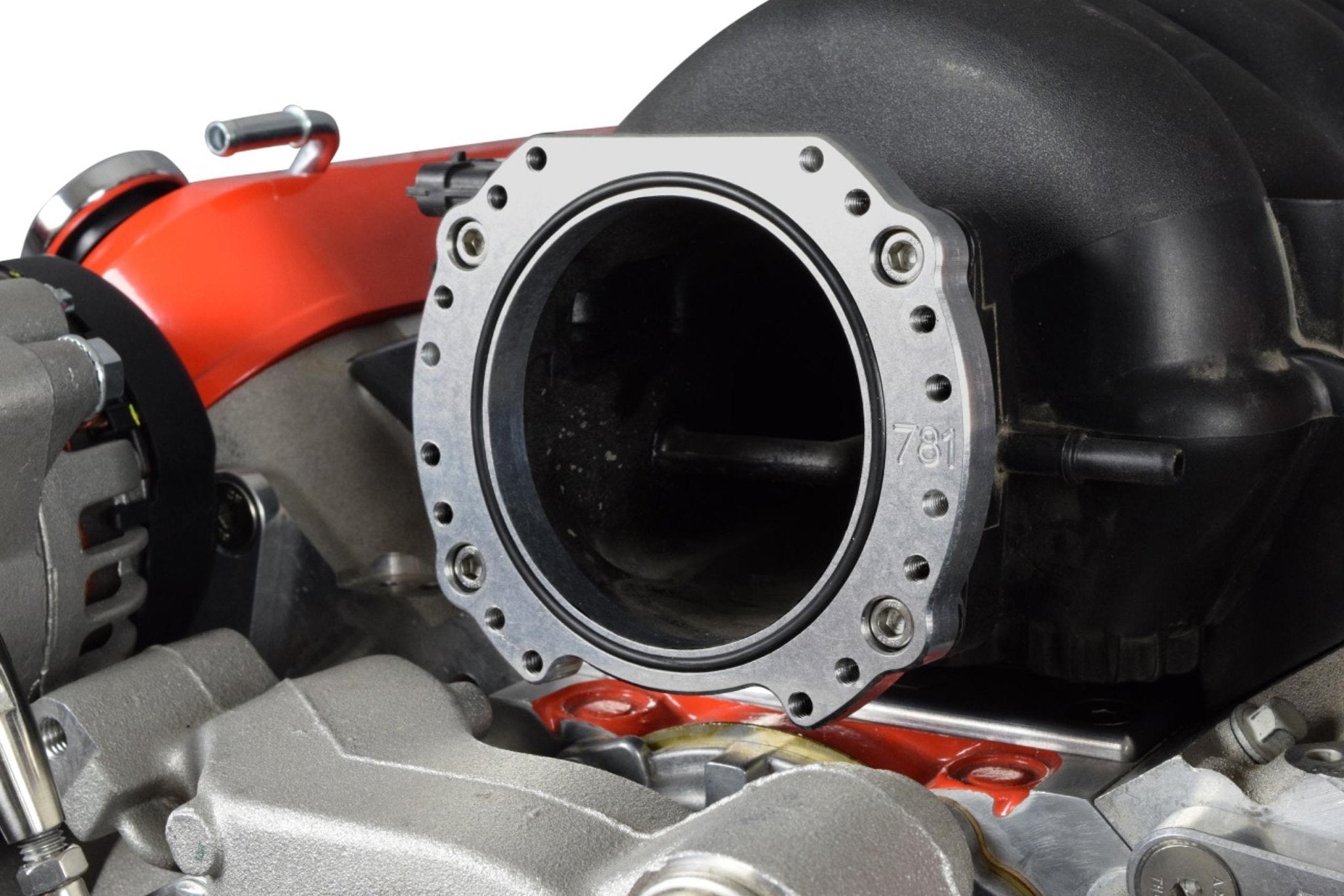 LS/LT1 Throttle Body 12° or 24° Rotation Adapter 92mm - ICT Billet 551781