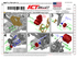 LT Alternator & Power Steering Bracket (Electric WP) - Truck Spacing - ICT Billet BKT-LT01-E1-3