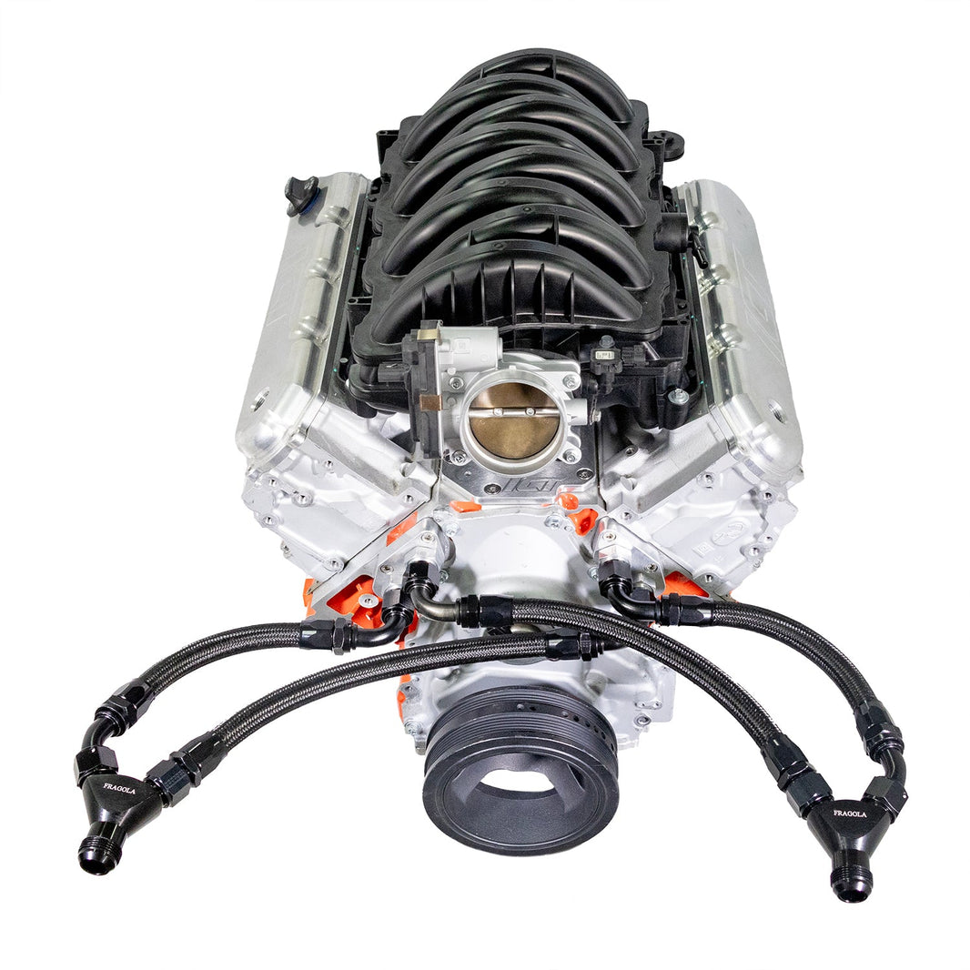 Automotive Remote Radiator LT AN Radiator Hose Kit for Remote Electric Water Pump – ICT Billet
