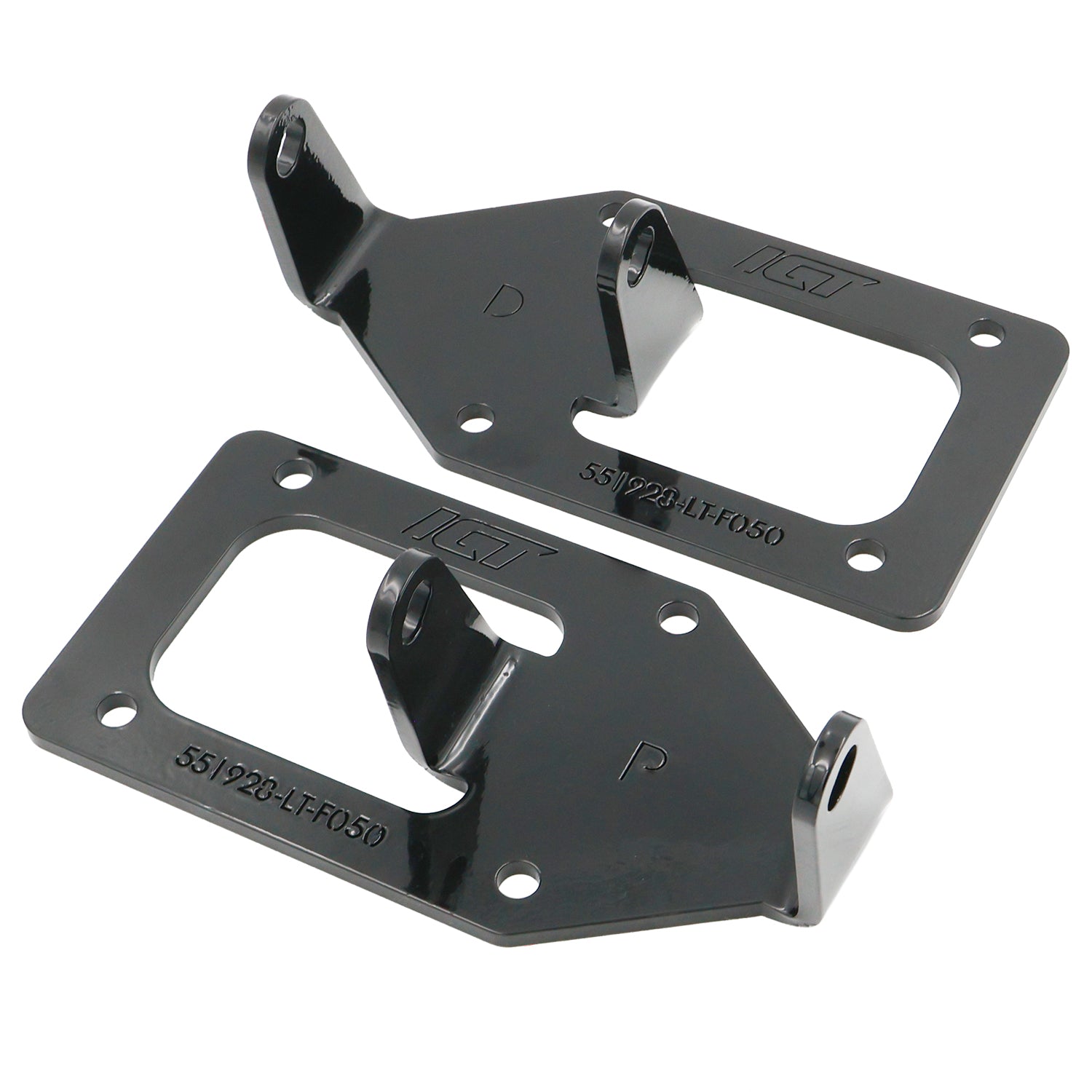 LT Gen 5 Engine Swap Mount to 1975 - 1987 SBC Vehicle Adapter 1/2" Forward - ICT Billet 551928-LT-F050