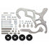 LT Gen V OBS Truck Swap Saginaw Power Steering & 7176 A/C Compressor Bracket - ICT Billet 551118-7176-3
