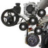 LT Gen V OBS Truck Swap Saginaw Power Steering & 7176 A/C Compressor Bracket - ICT Billet 551118-7176-3