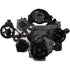 LT Gen V Swap C10 Truck Saginaw Power Steering & R4 A/C Compressor Bracket Kit - ICT Billet 551118-3