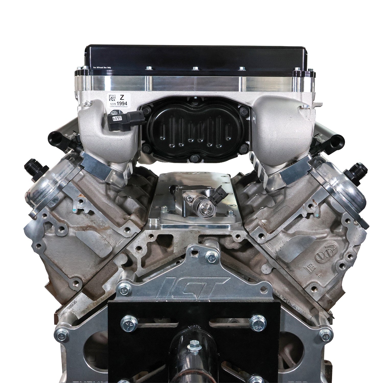 LT Non Superchrgered Heads to LT4 Port Injection Add On Plates - ICT Billet INA-LT1-LT4IN