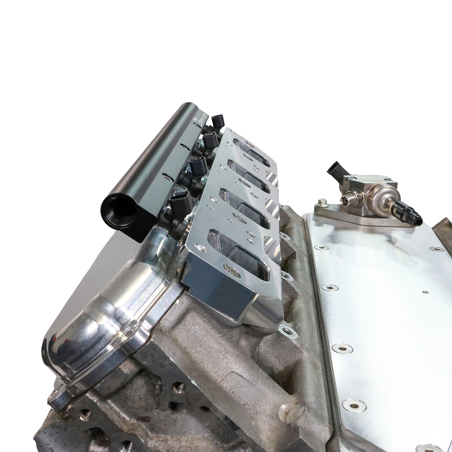 LT Non Superchrgered Heads to LT4 Port Injection Add On Plates - ICT Billet INA-LT1-LT4IN