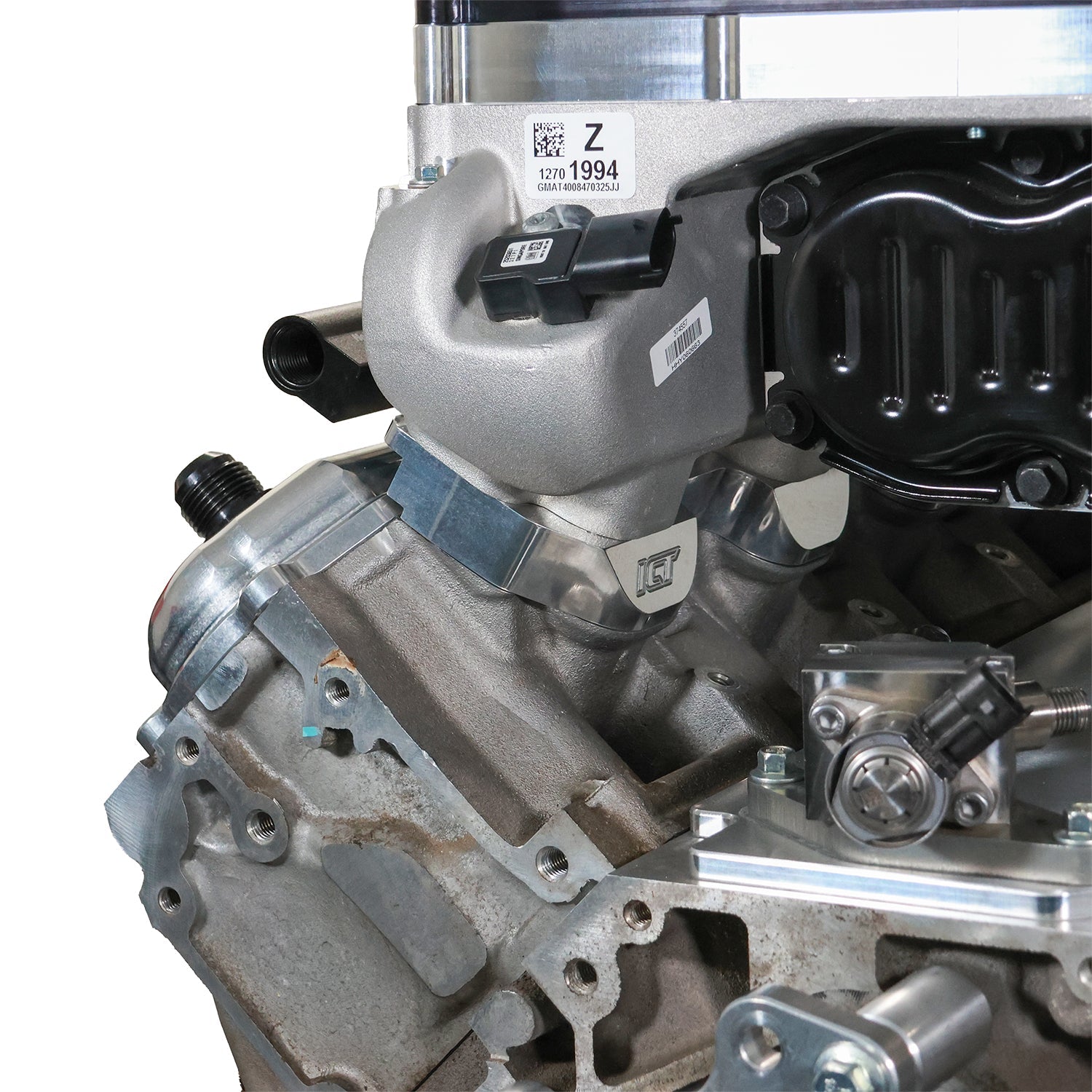 LT Non Superchrgered Heads to LT4 Port Injection Add On Plates - ICT Billet INA-LT1-LT4IN