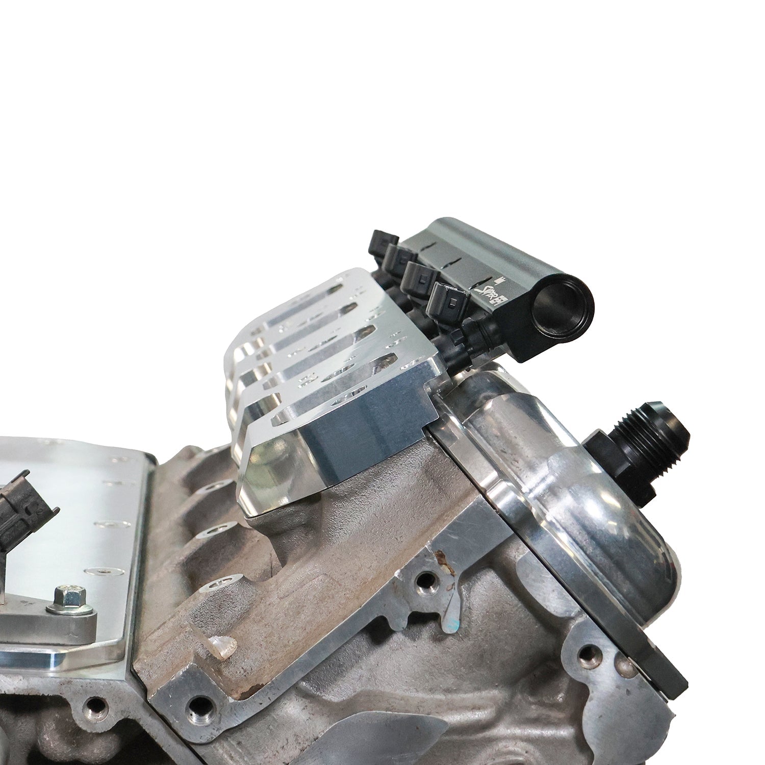 LT Non Superchrgered Heads to LT4 Port Injection Add On Plates - ICT Billet INA-LT1-LT4IN