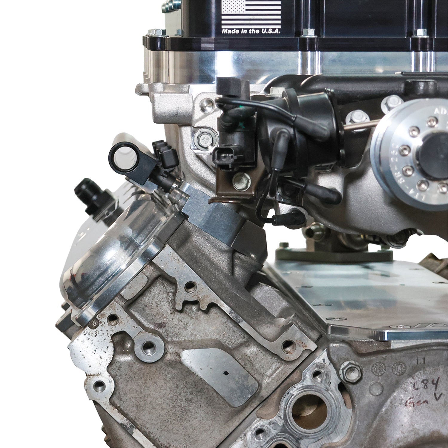LT Non Superchrgered Heads to LT4 Port Injection Add On Plates - ICT Billet INA-LT1-LT4IN
