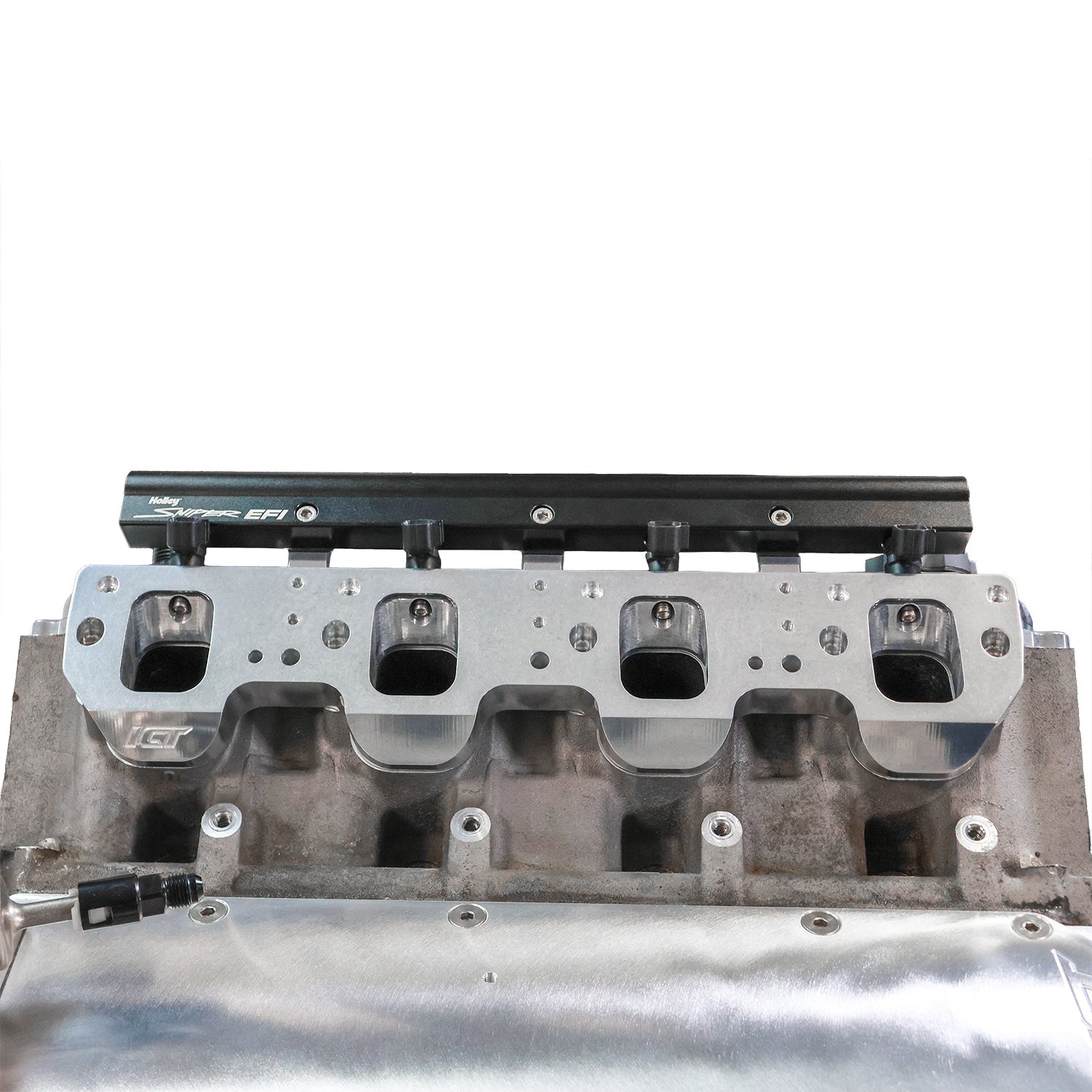 LT Non Superchrgered Heads to LT4 Port Injection Add On Plates - ICT Billet INA-LT1-LT4IN