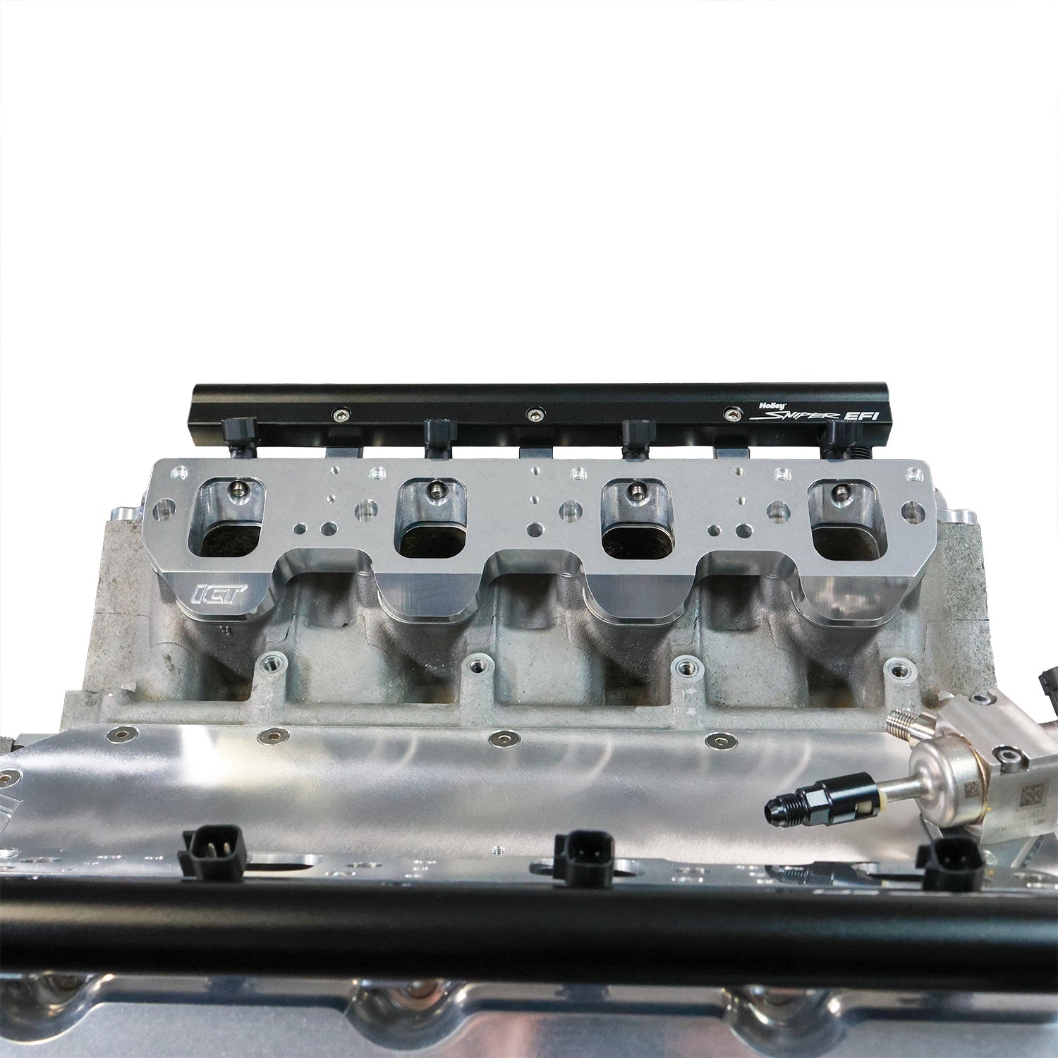 LT Non Superchrgered Heads to LT4 Port Injection Add On Plates - ICT Billet INA-LT1-LT4IN