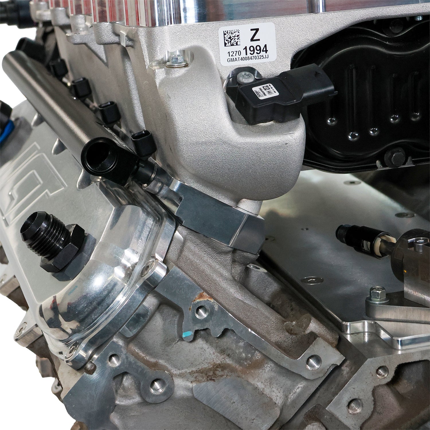 LT Non Superchrgered Heads to LT4 Port Injection Add On Plates - ICT Billet INA-LT1-LT4IN