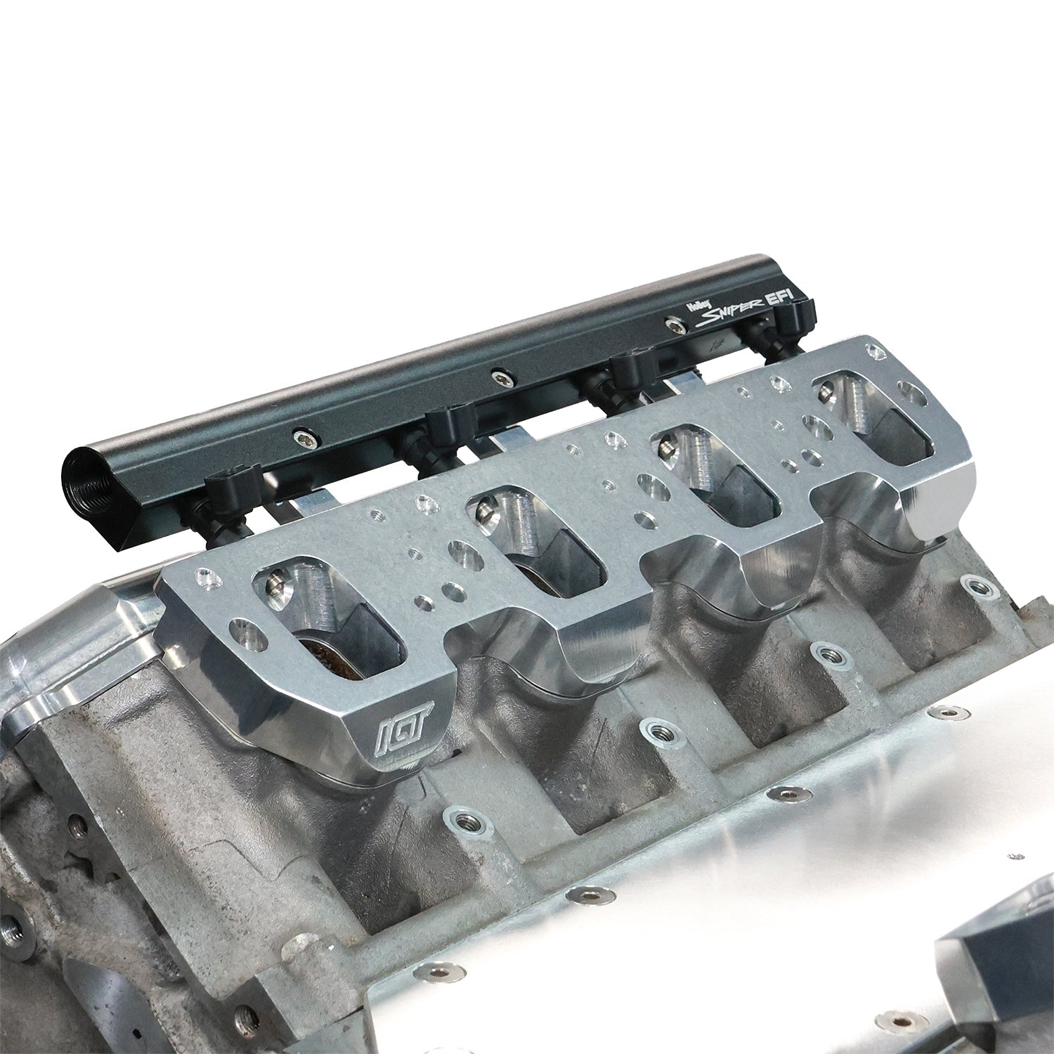 LT Non Superchrgered Heads to LT4 Port Injection Add On Plates - ICT Billet INA-LT1-LT4IN
