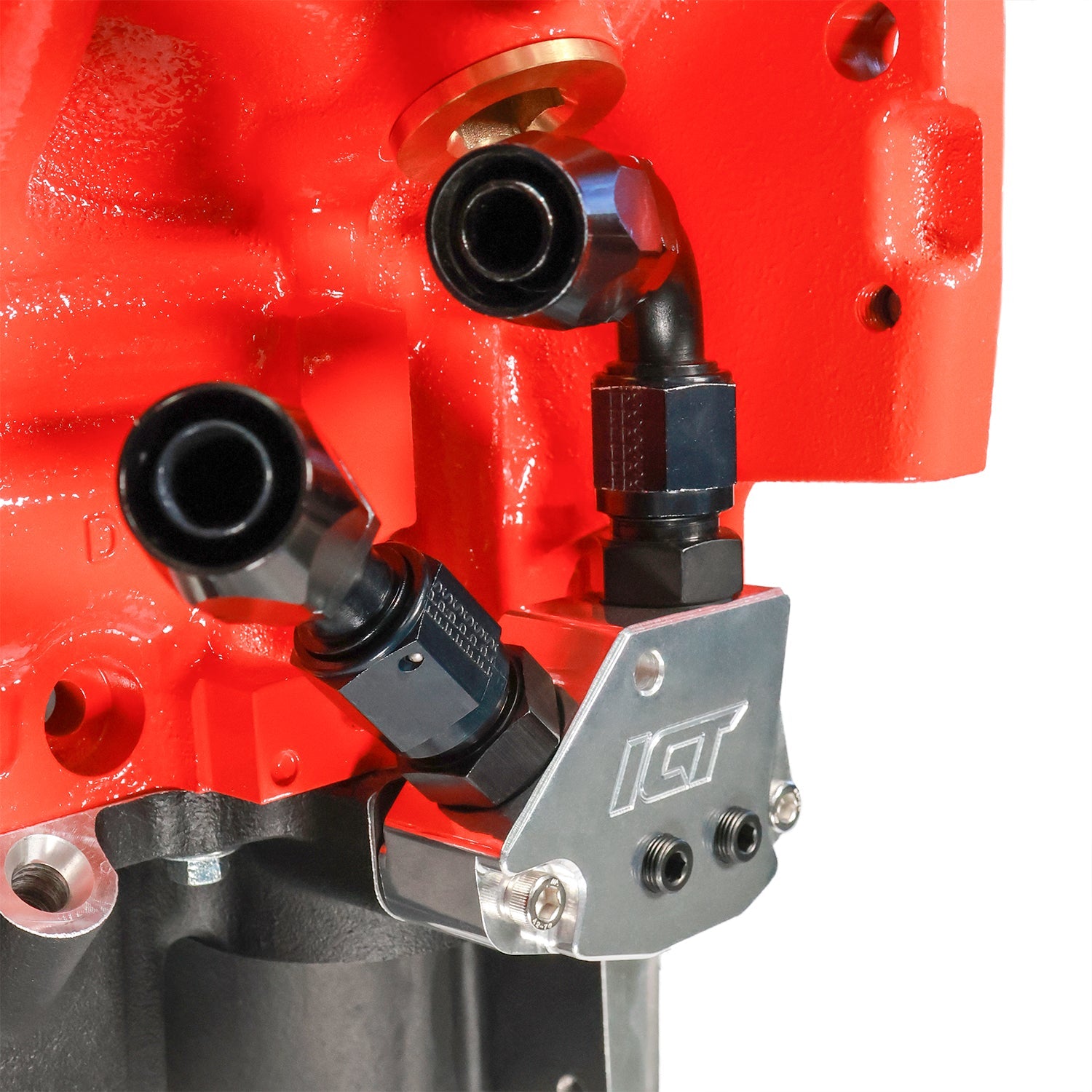 LT Oil Cooler Adapter - 10AN ORB - ICT Billet OPA-LT01-10