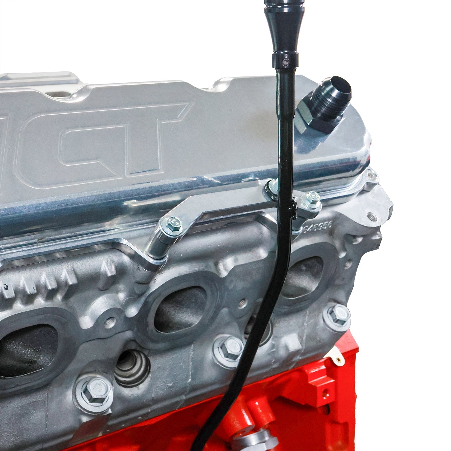 LT Oil Dipstick Bracket for Billet Valve Covers - ICT Billet BKT-LT-0IL