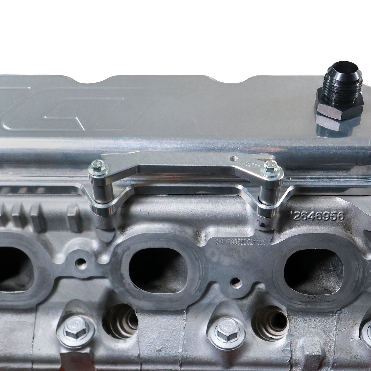 LT Oil Dipstick Bracket for Billet Valve Covers - ICT Billet BKT-LT-0IL
