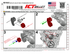 LT Truck 2019+ Belt Tensioner Idler Kit - ICT Billet 551943