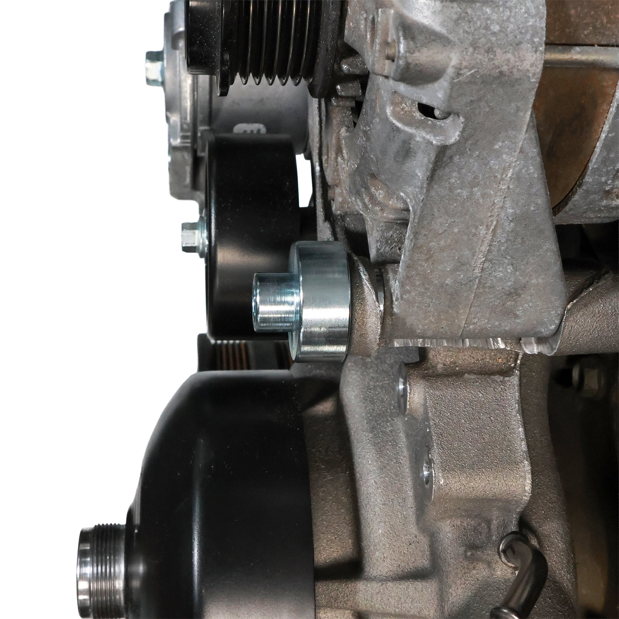 LT Truck 2019 & Up - Type 2 Power Steering Pump Bracket Kit - ICT Billet BKT-LT018-3