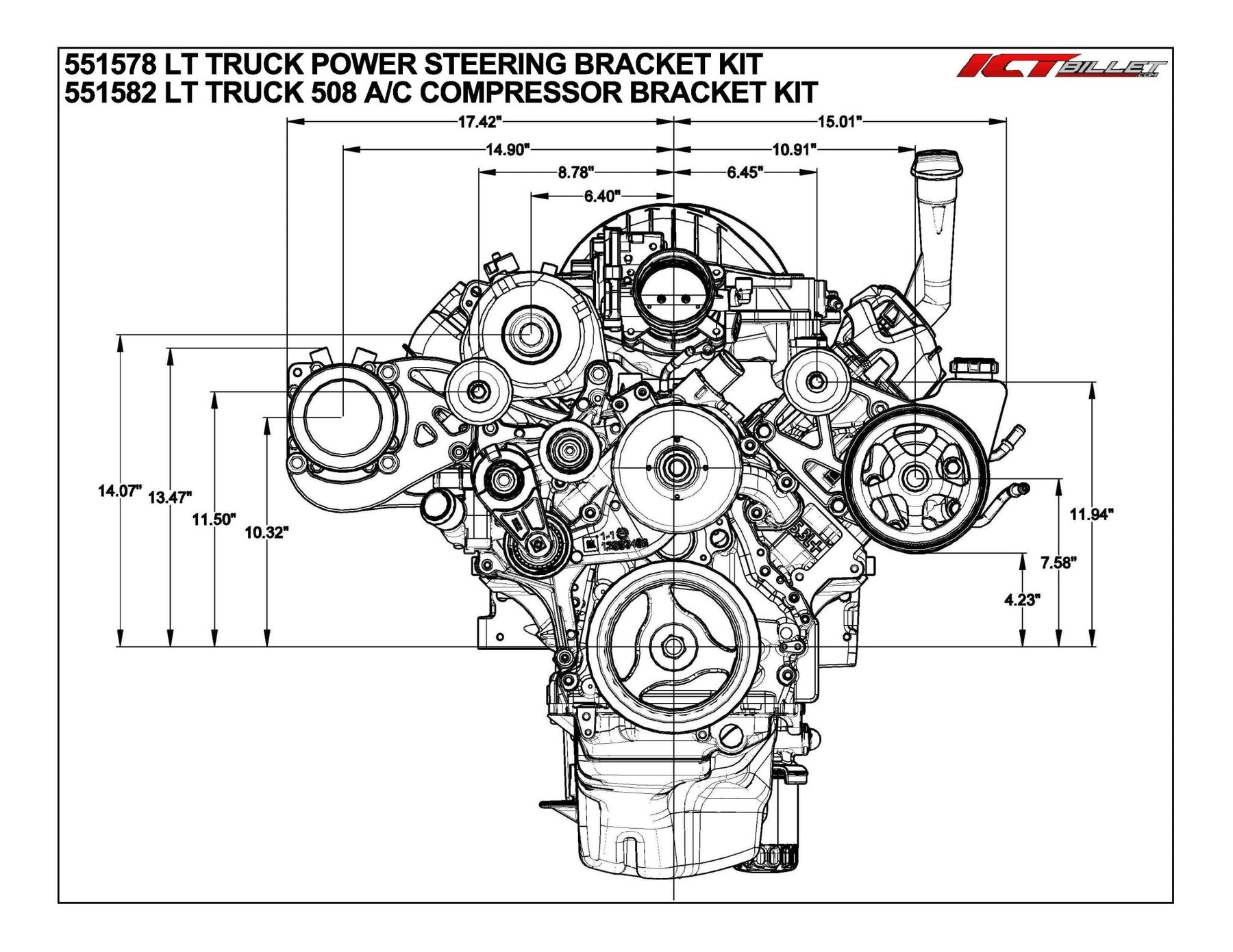 LT Truck L87 2019 & up Sanden 508 A/C Air Conditioner Compressor ...