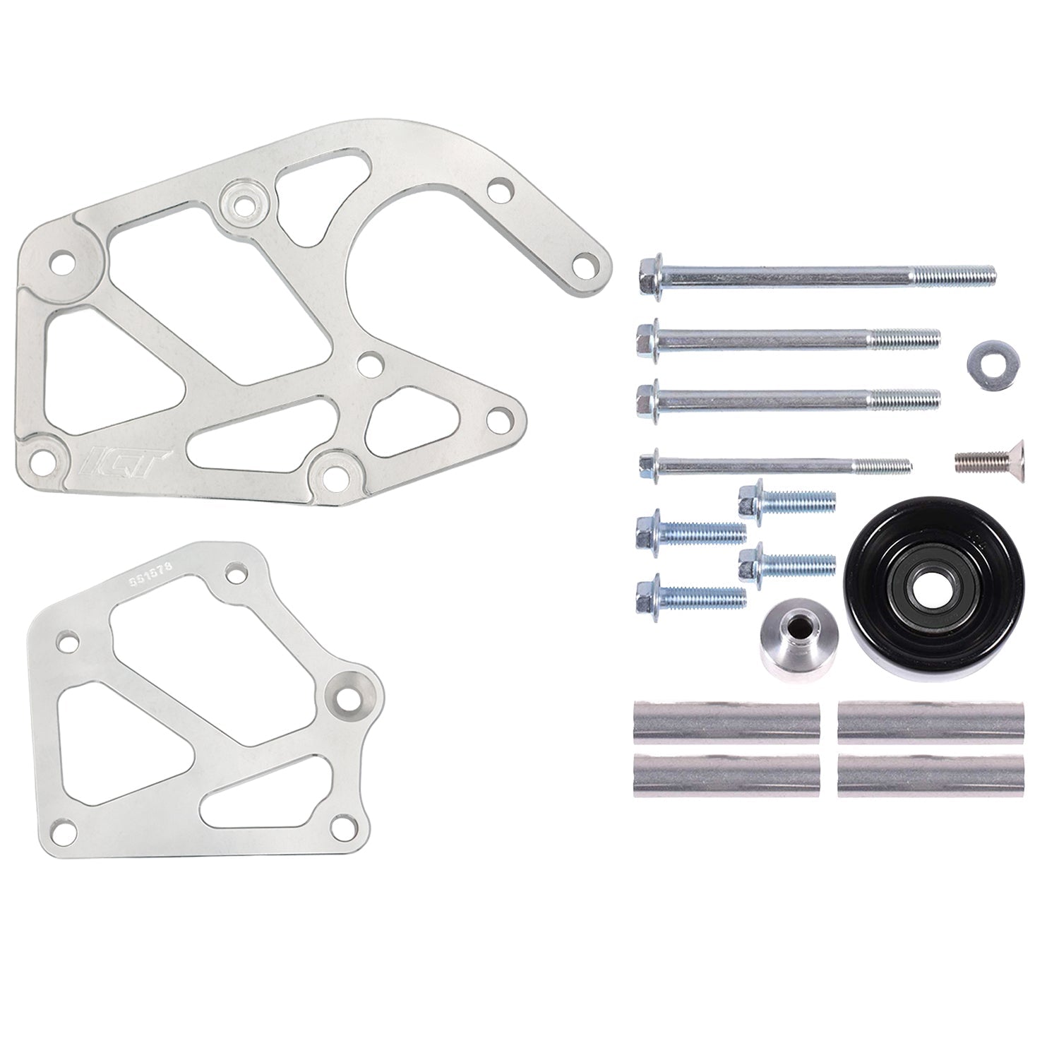LT Truck L87 L84 2019 & up - Saginaw Power Steering Pump Bracket Kit - ICT Billet 551578
