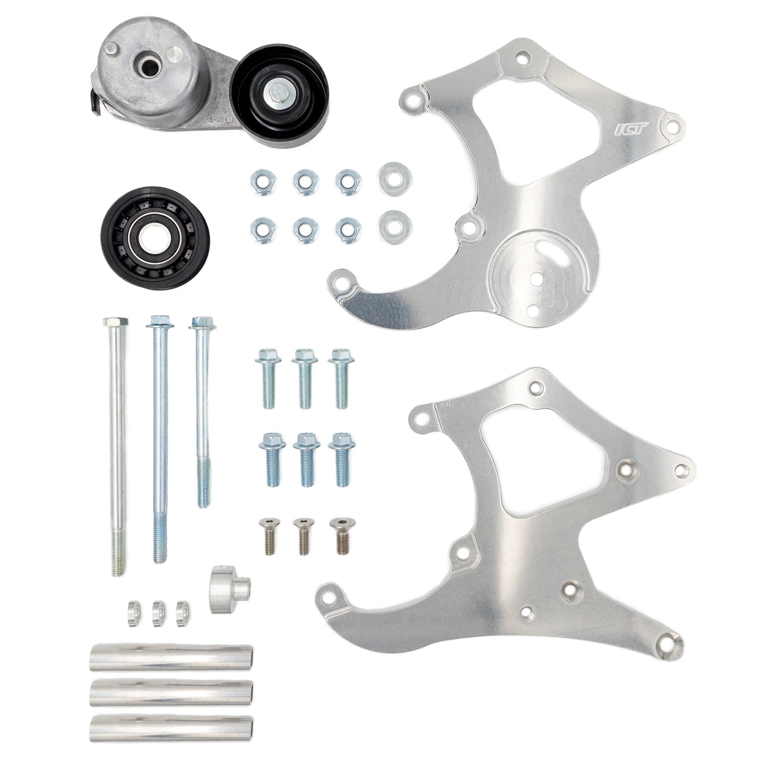 LT Truck - Sanden 508 A/C Air Conditioner Compressor Bracket Kit L84 L87 AC - ICT Billet 551474-LT-3