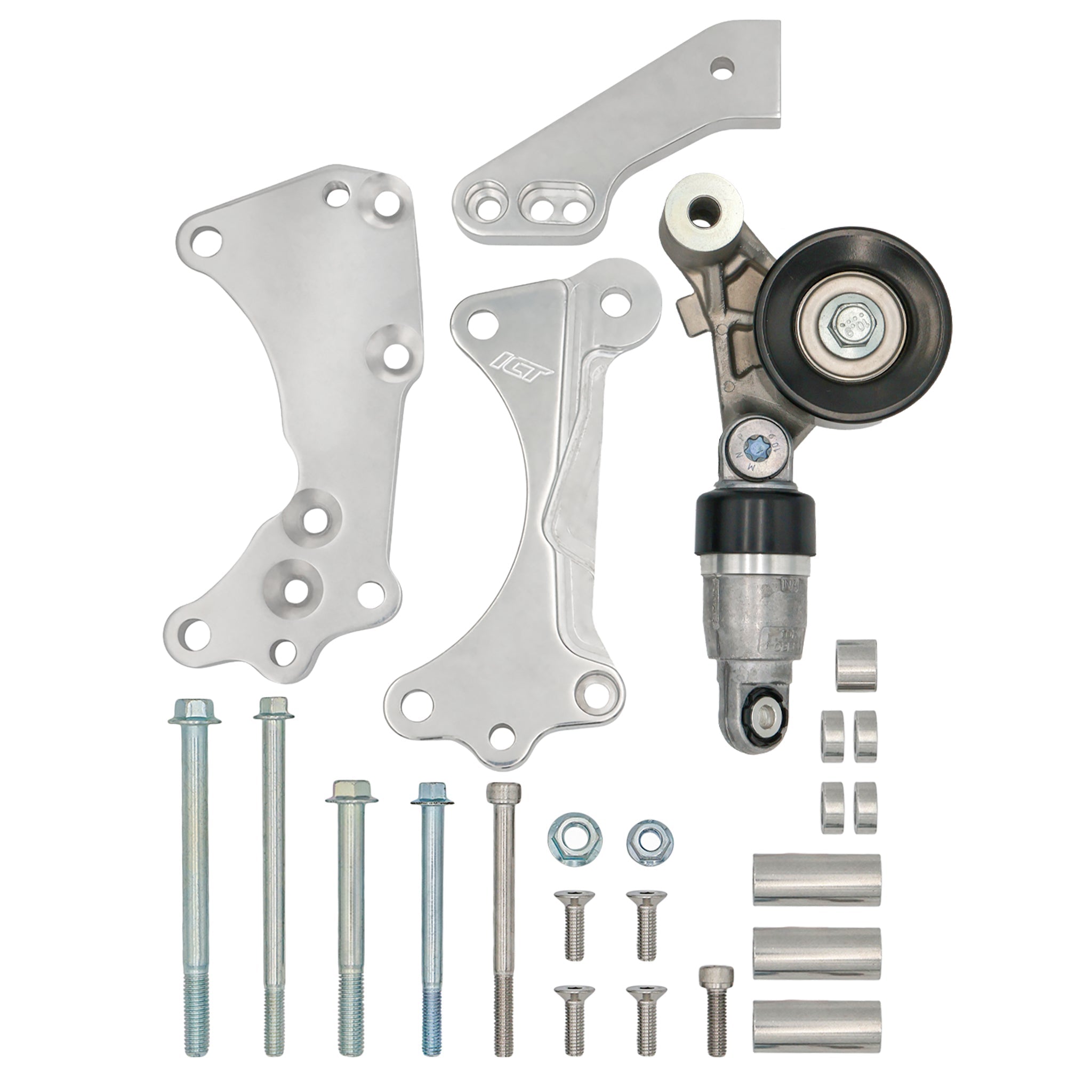 LT1 Camaro Alternator Bracket Low Mount - ICT Billet BKT-LT009-2