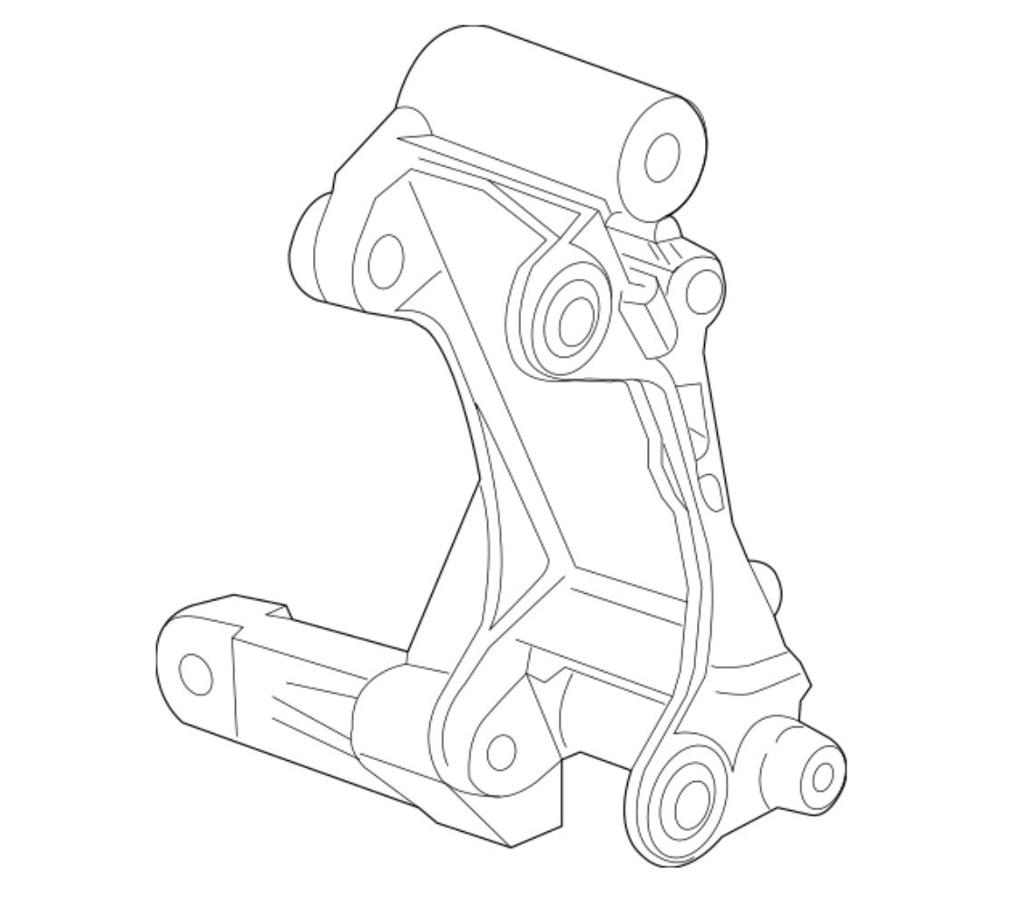 LT1 LT4 Camaro Alternator Bracket (OEM) - ICT Billet BKT207
