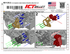 LT4 Camaro 8 Rib Supercharger - Type 2 - Power Steering Pump Bracket Kit - ICT Billet 551125-2