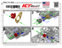 LT4 Corvette Supercharger 8 Rib Belt Tensioner, Idlers and Bracket - ICT Billet TEN-LT4-100A