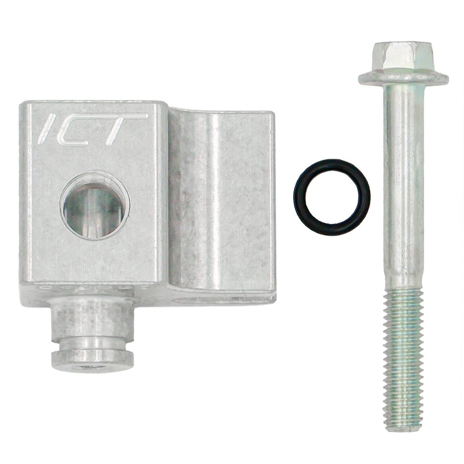 MAP Sensor Sandwich Plate w/ 1/8" NPT Port - ICT Billet 551387-SEN