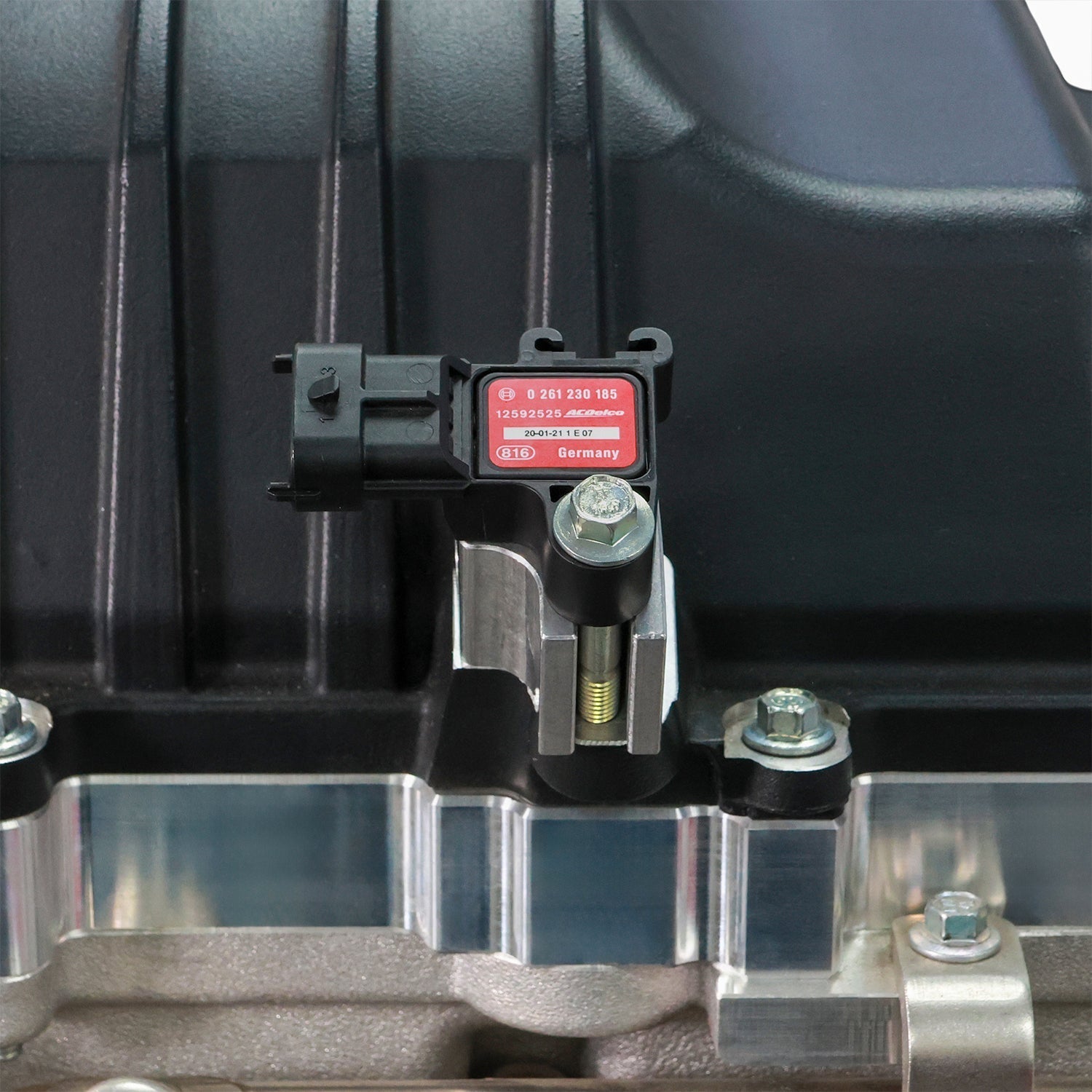 MAP Sensor Sandwich Plate w/ 1/8" NPT Port - ICT Billet 551387-SEN