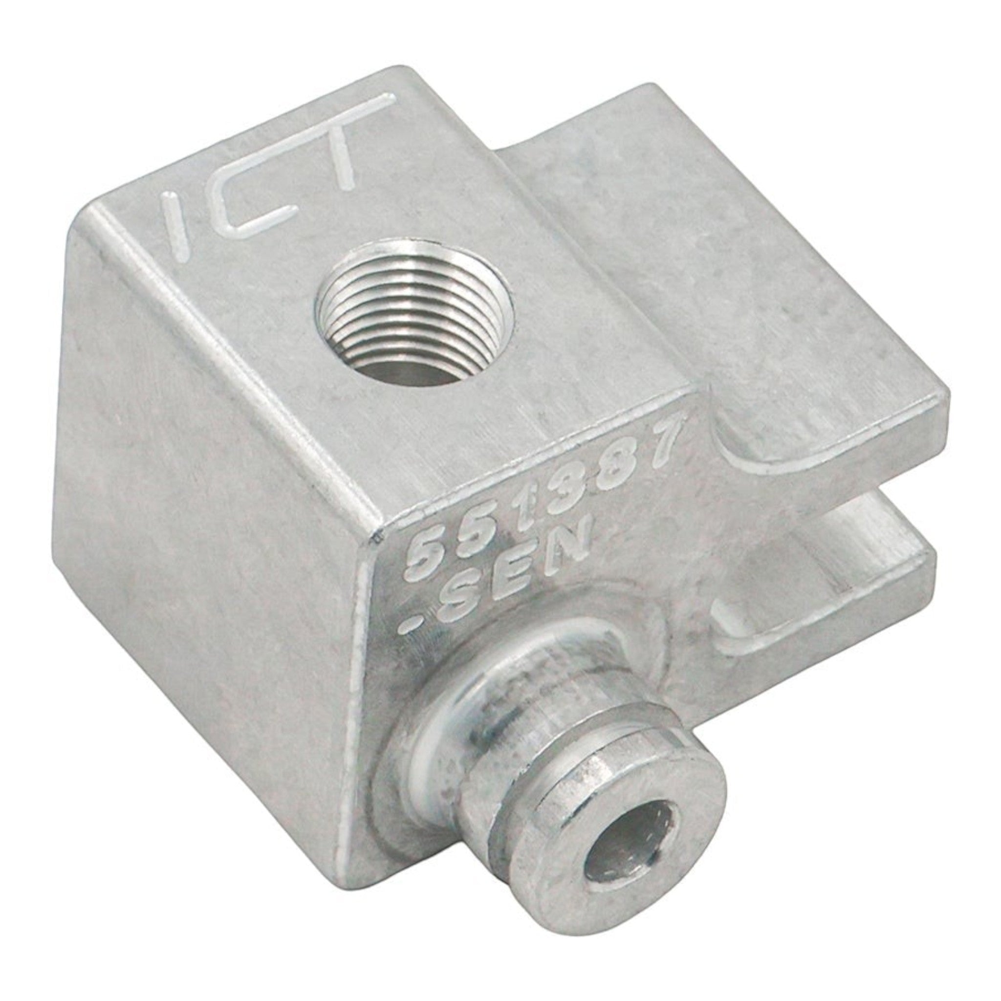 MAP Sensor Sandwich Plate w/ 1/8" NPT Port - ICT Billet 551387-SEN