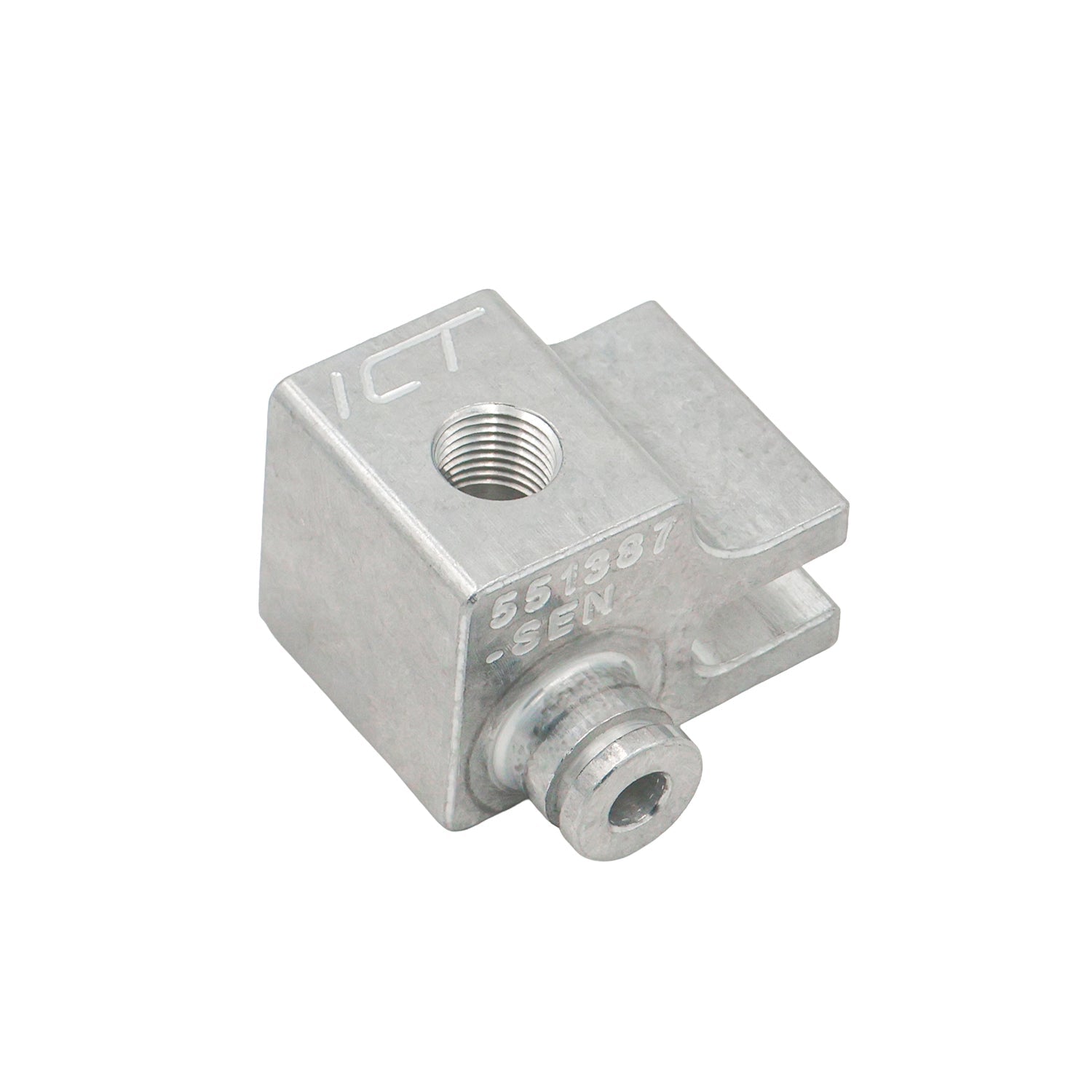 MAP Sensor Sandwich Plate w/ 1/8" NPT Port - ICT Billet 551387-SEN