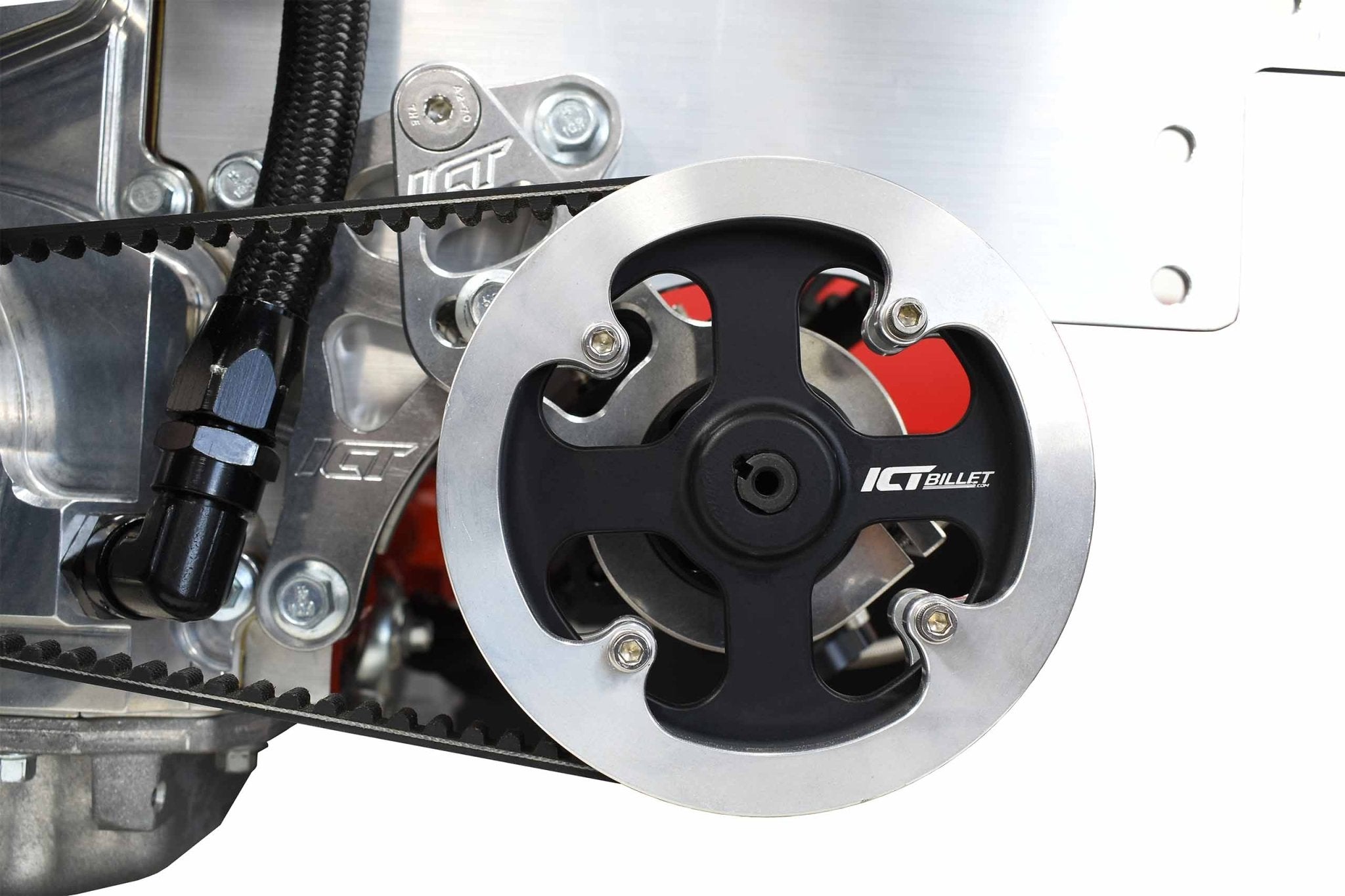 Mechanical Fuel Pump Pulley - .5" 50 Tooth - ICT Billet 551969-50T