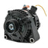 Mechman 240 Amp Black Racing Alternator - ICT Billet MEH-8237240B