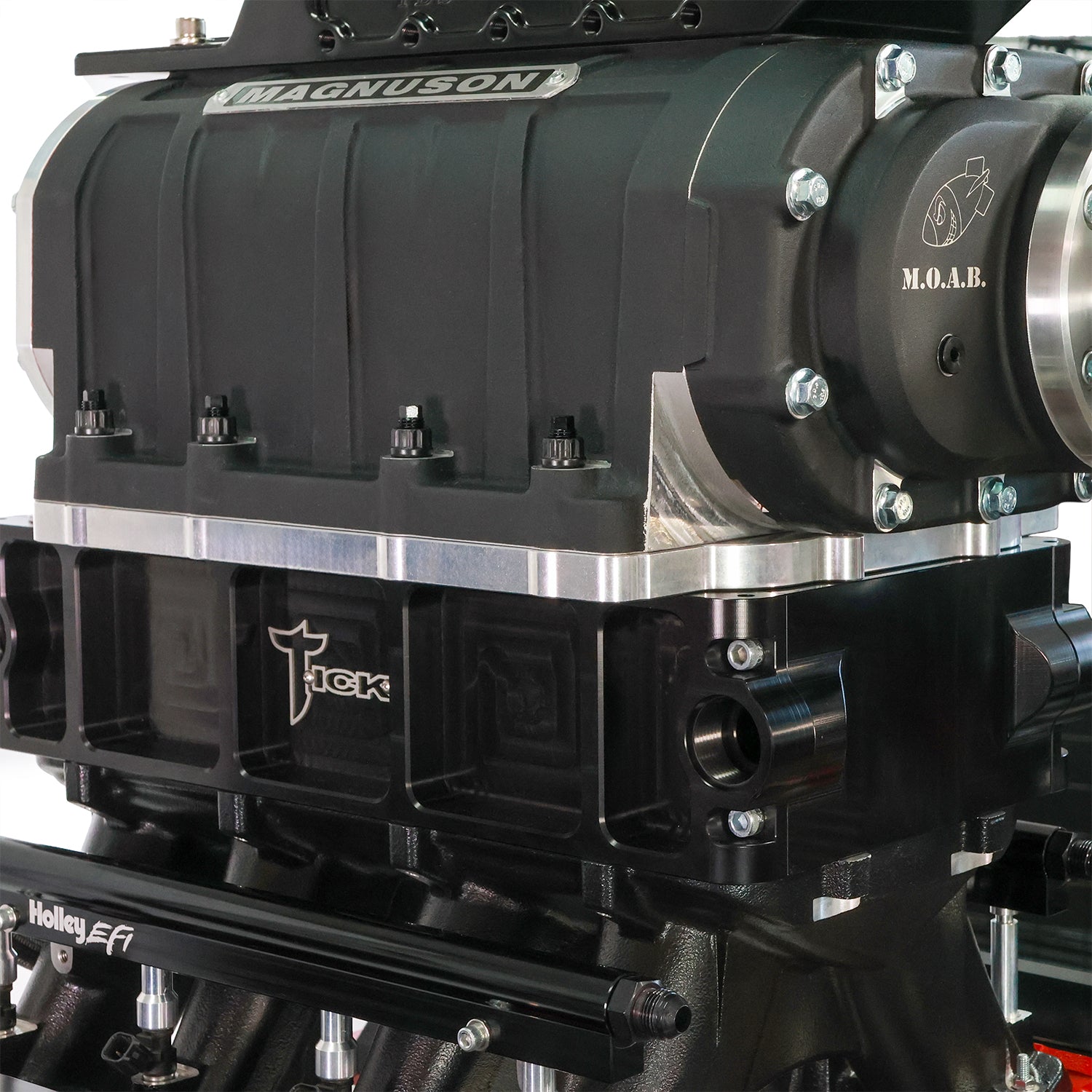 MOAB Supercharger Adapter Plate to Hi - Ram - ICT Billet 551129-M0AB