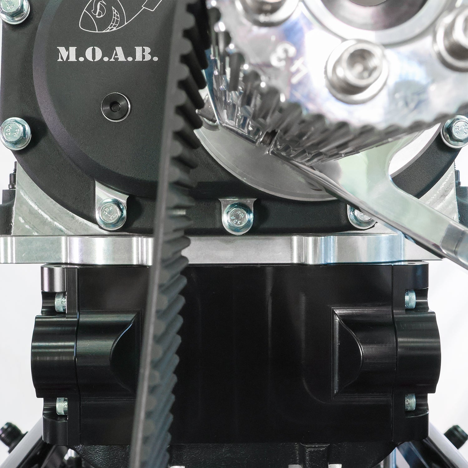 MOAB Supercharger Adapter Plate to Hi - Ram - ICT Billet 551129-M0AB